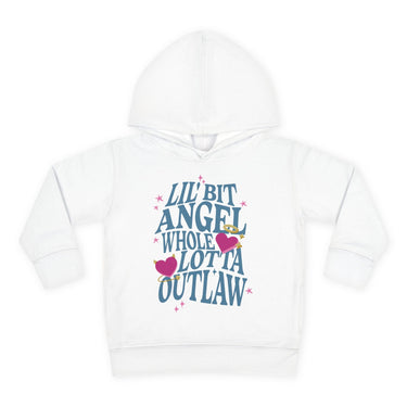 Wallen Angel Outlaw Toddler Hoodie - Sunlit Funlit Country Music Tees